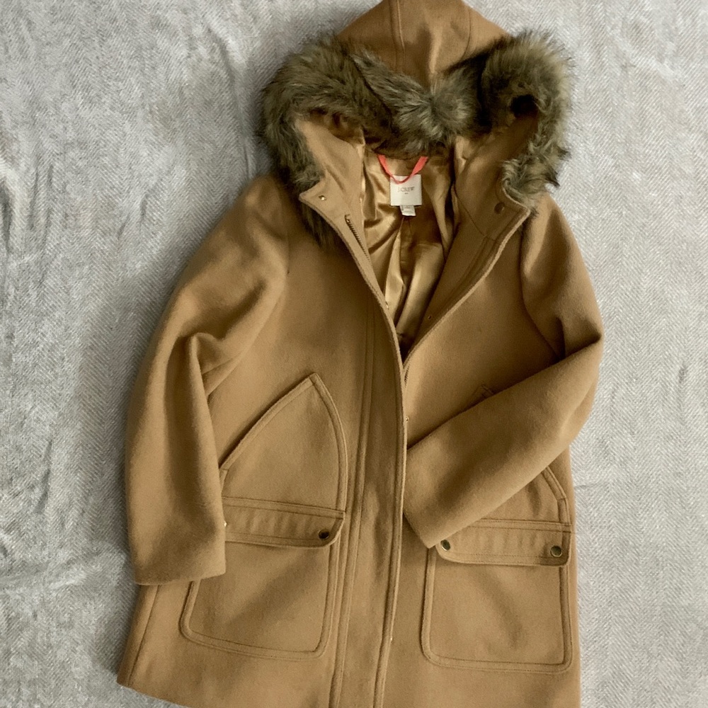 J.Crew Factory Chateau/Vail Coat Size 8P